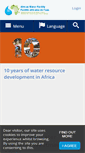 Mobile Screenshot of africanwaterfacility.org